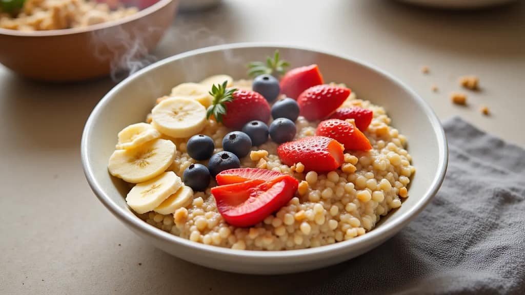 Bowl de Quinoa com Frutas