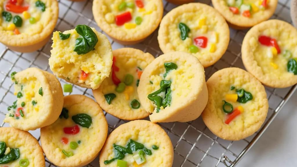 Muffins de Ovo com Vegetais