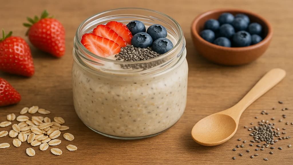 Overnight Oats com Frutas